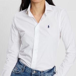 Polo Ralph Lauren Georgia Shirt, White